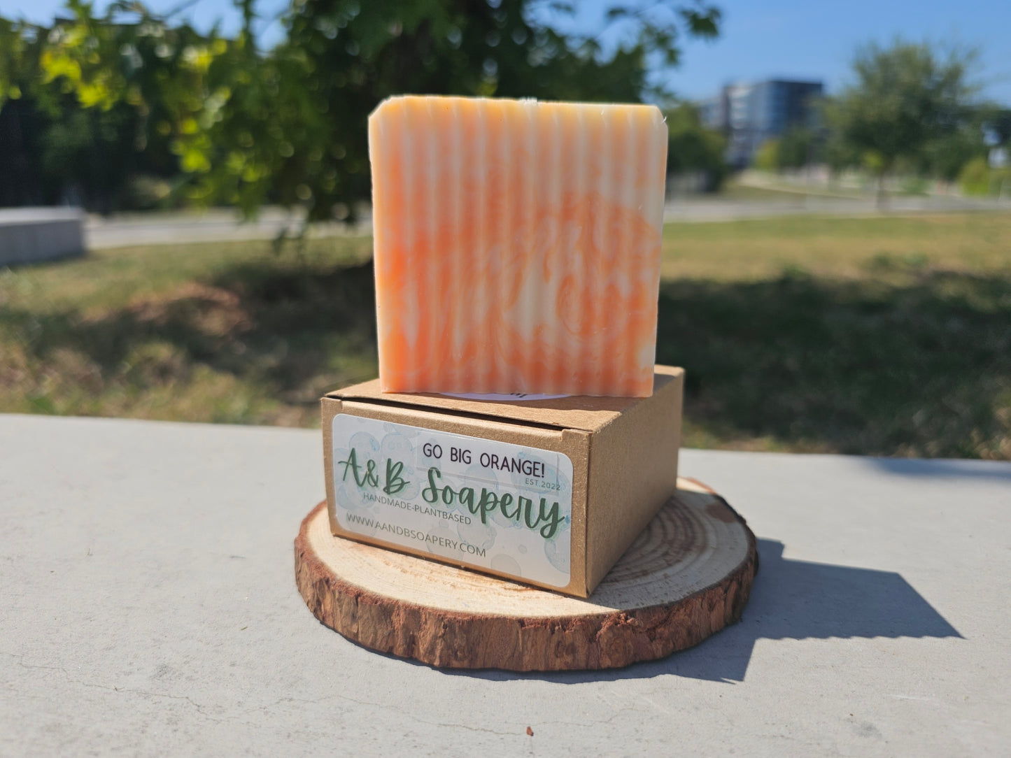 Go Big Orange! Kokum Butter Soap